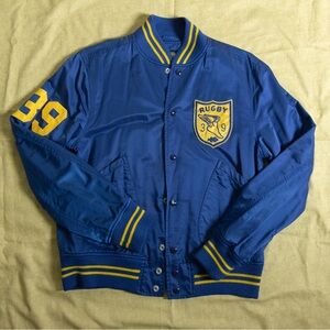 Rugby Ralph Lauren ‘Bleecker Bulldogs” Varsity Jacket - Size S (Fits Medium)
